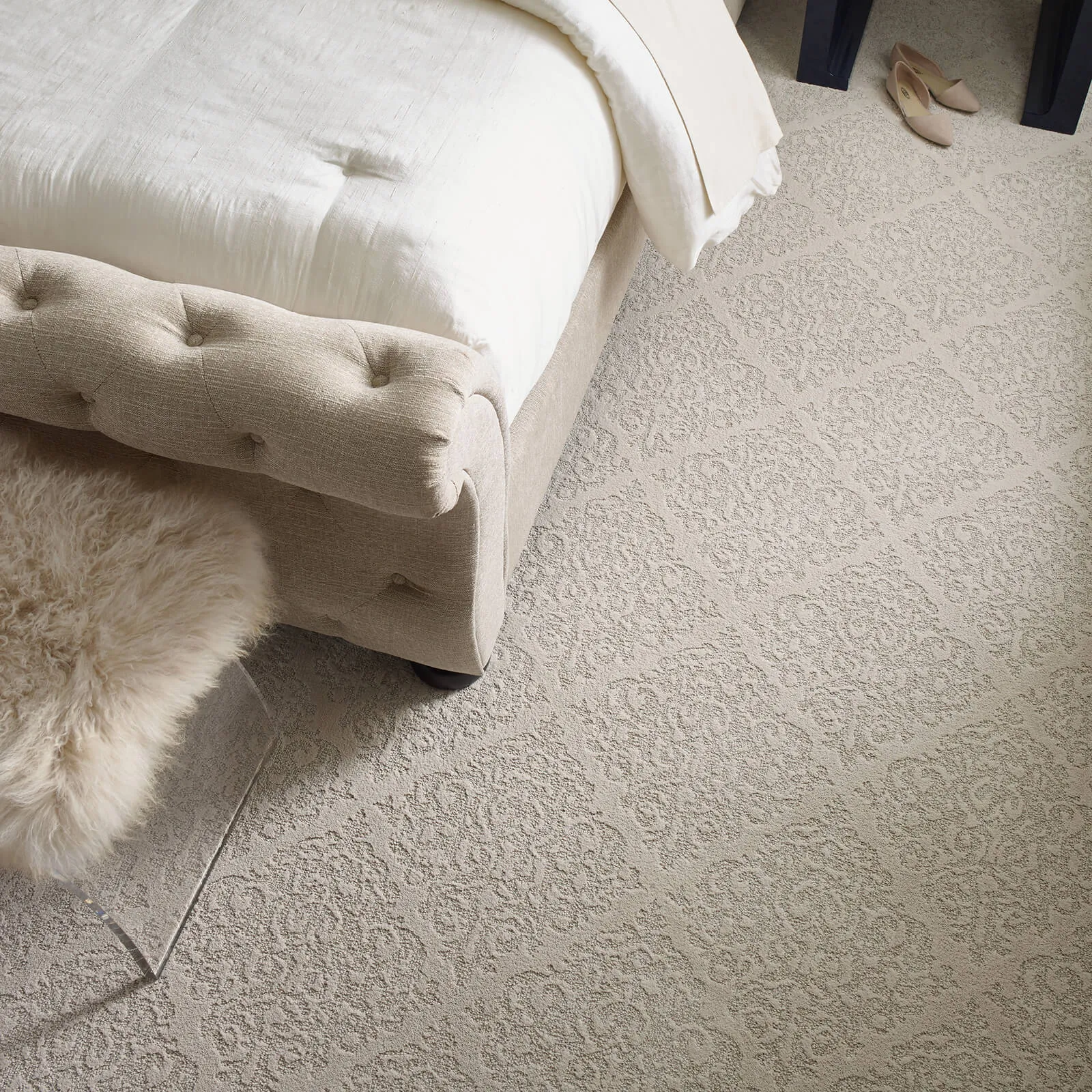 Bedroom carpet | Dothan Design Studio